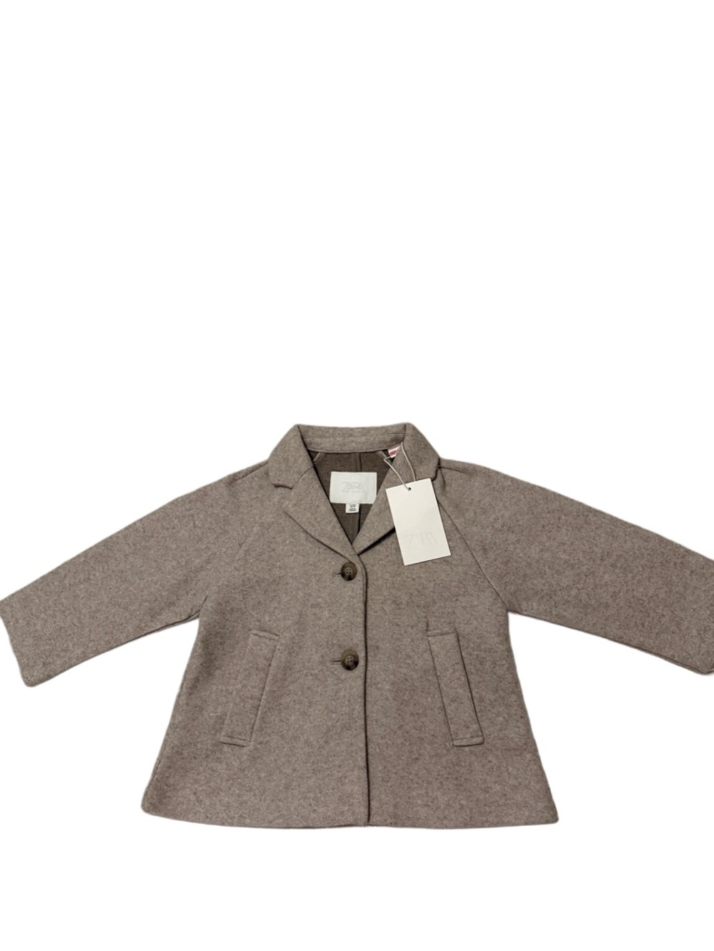Zara kids WOOL COAT jacket. Size 3